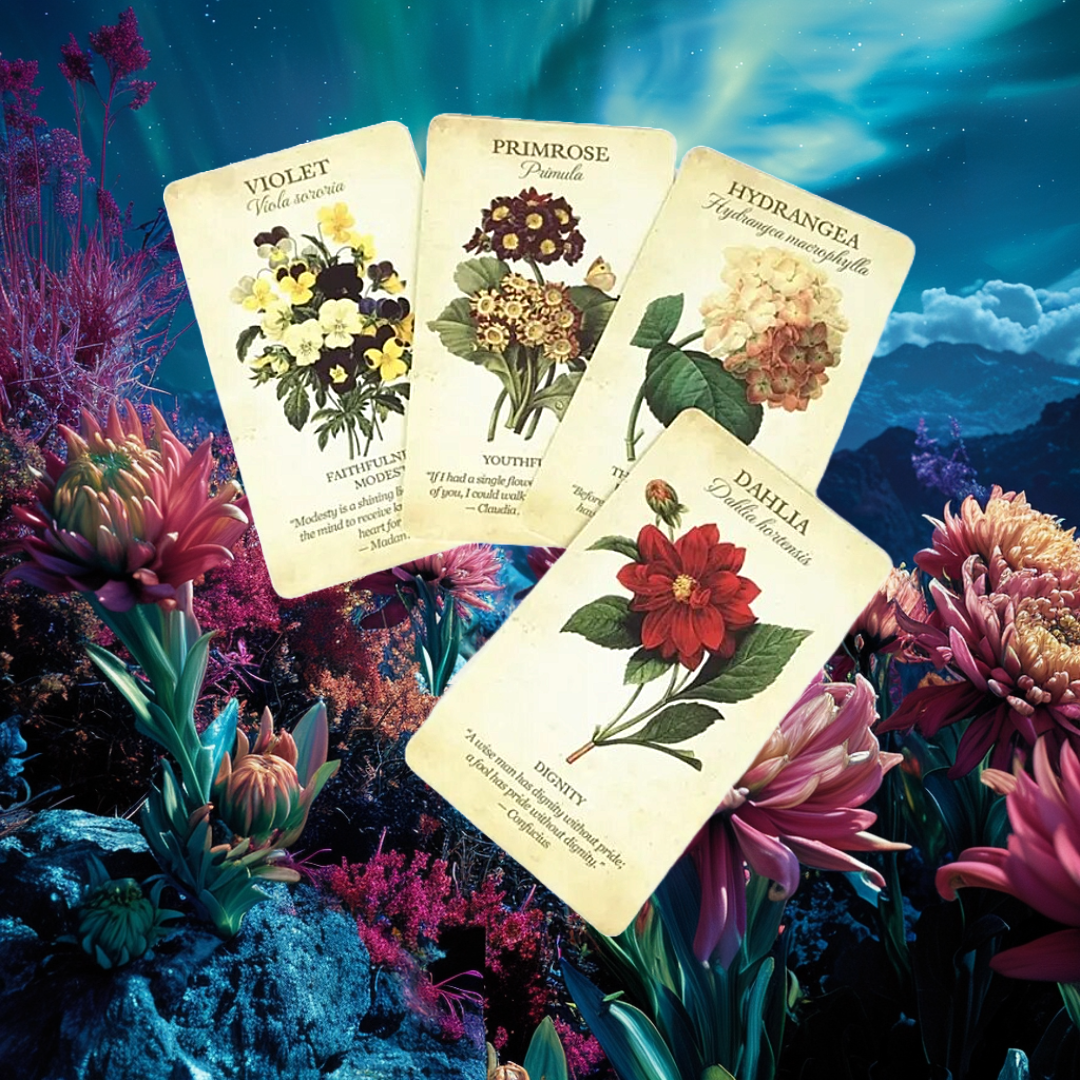 Botanical Inspiration Tarot Cards