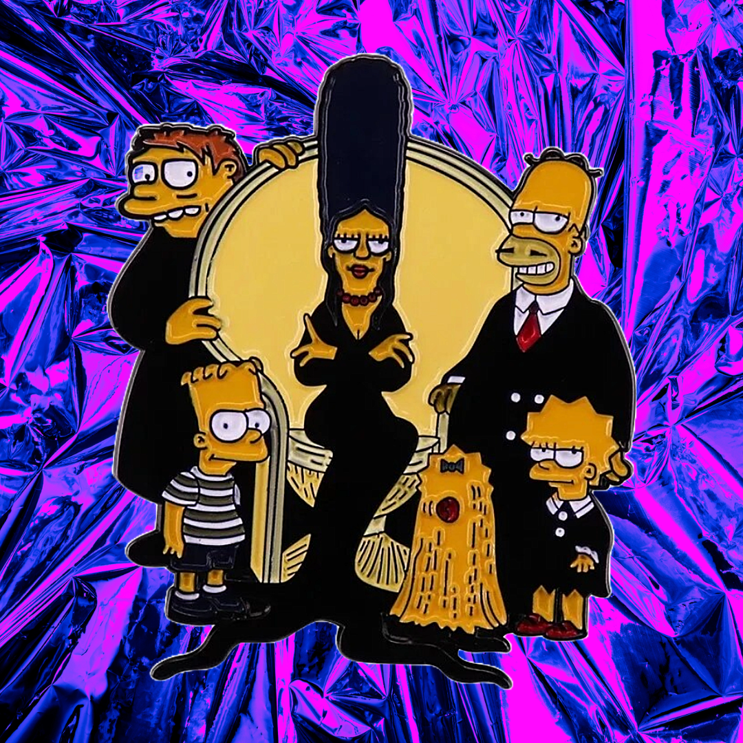 Addams Family Simpsons Family