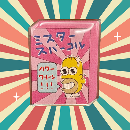 Simpsons Japanese Cereal Box