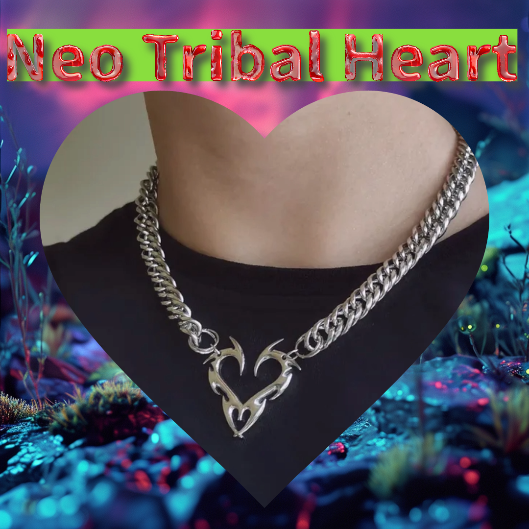 Neo-Tribal Heart Chain