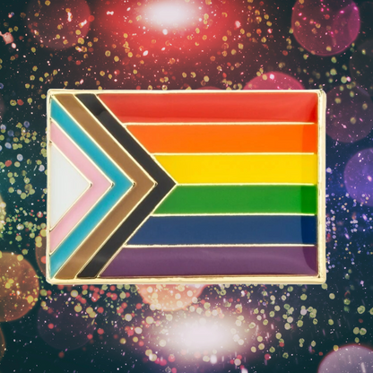 LGBTQ+ Progressive Pride Flag