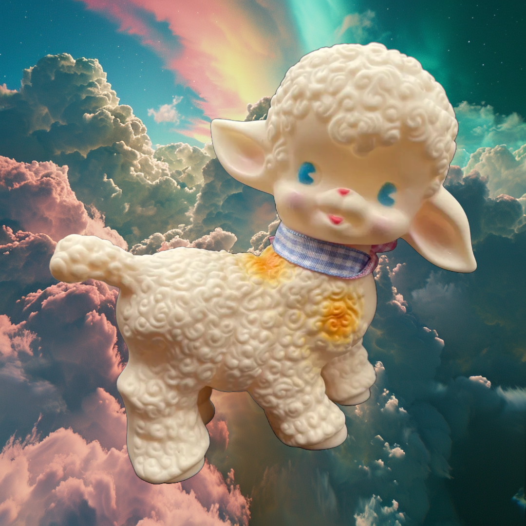 Sandy the Lamb: 1952 Retro Toy