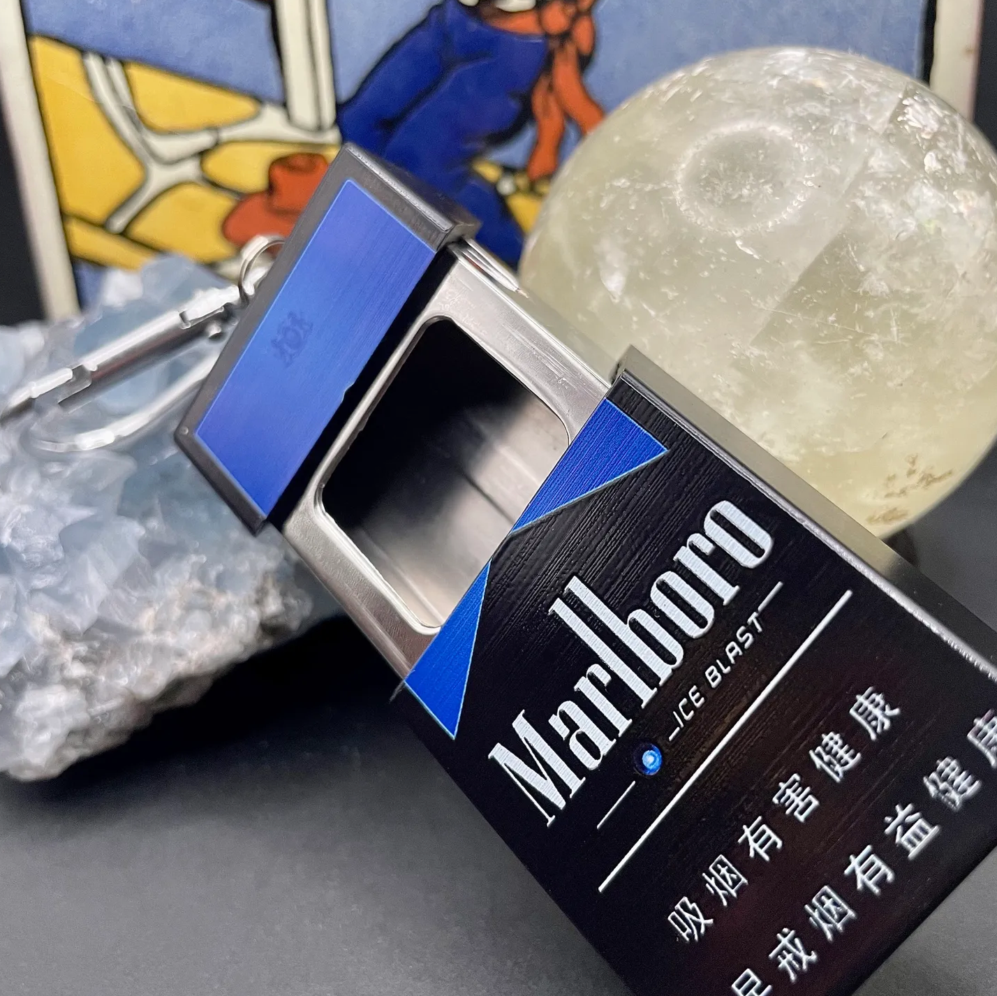 Marlboro Ice Blast Keychain