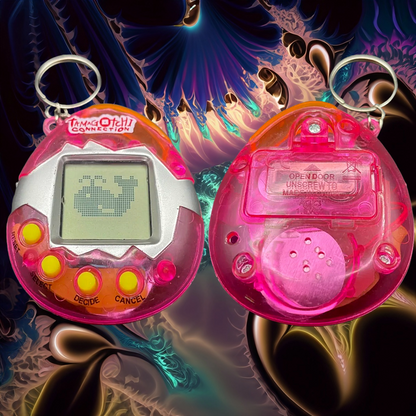 Bandai Tamagotchi Connection Clear Translucent 2004